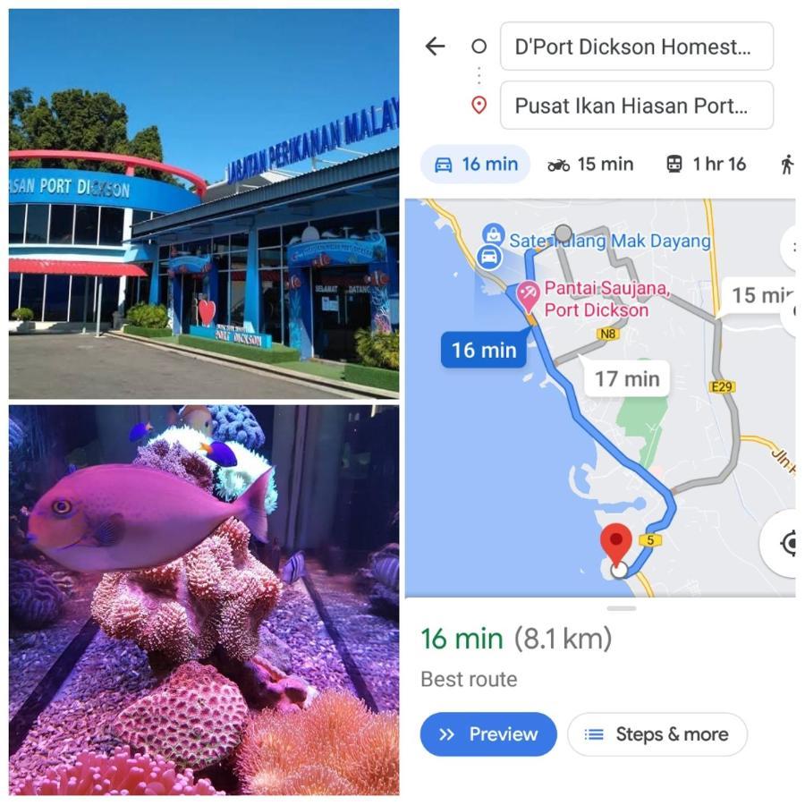 D'Port Dicksonmuslimonly Homestay מראה חיצוני תמונה