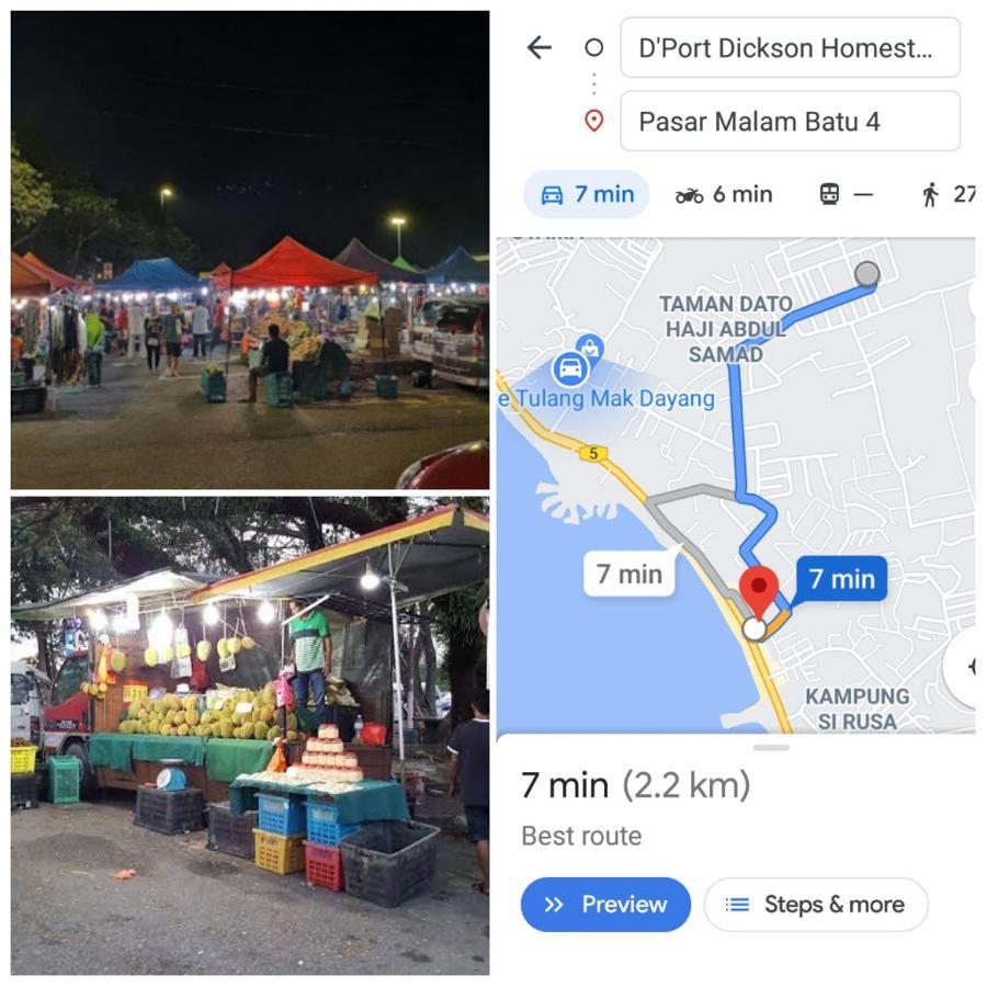 D'Port Dicksonmuslimonly Homestay מראה חיצוני תמונה