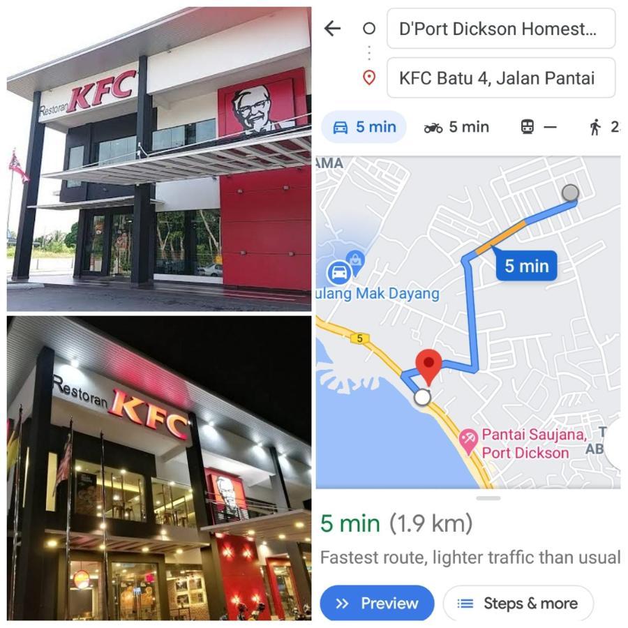 D'Port Dicksonmuslimonly Homestay מראה חיצוני תמונה